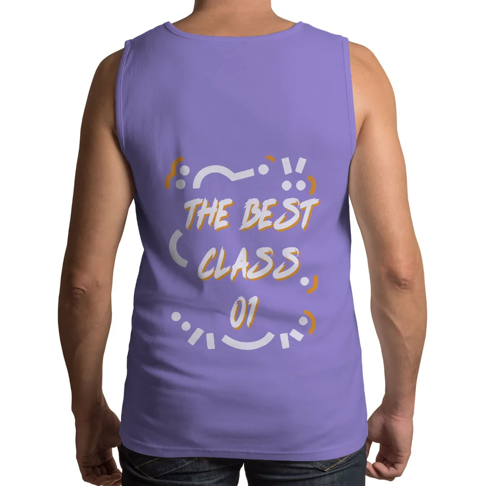 TShirt Design: The Best Class - Excellence and Achievement|red white and blue family shirts