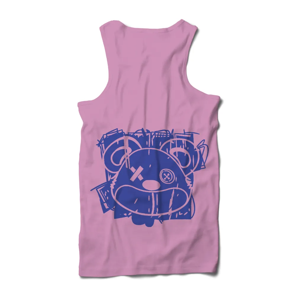 T-Shirts Design: Monokuma from Danganronpa - Anime Fan Art|blue valentine shirt