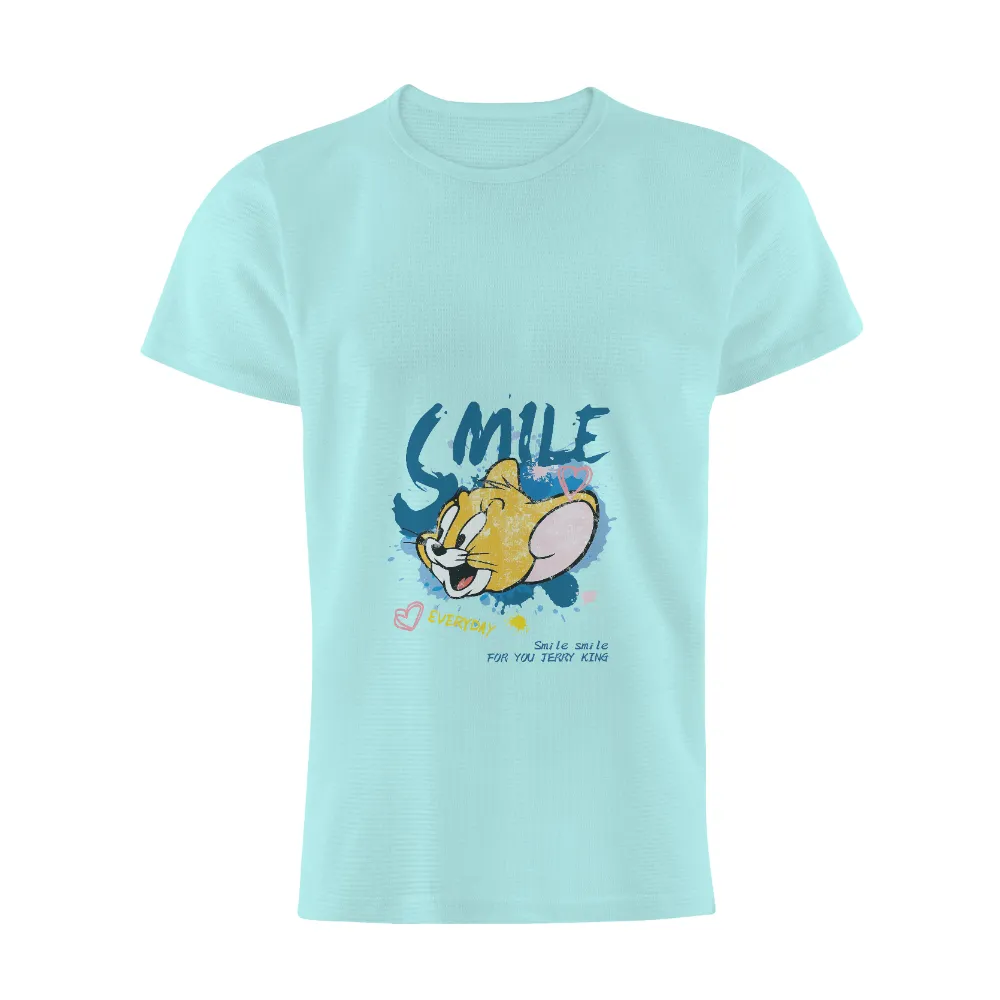 Tee Shirts Printed: Smile Everyday with Classic Cartoon Character|rhcp unlimited love tshirt