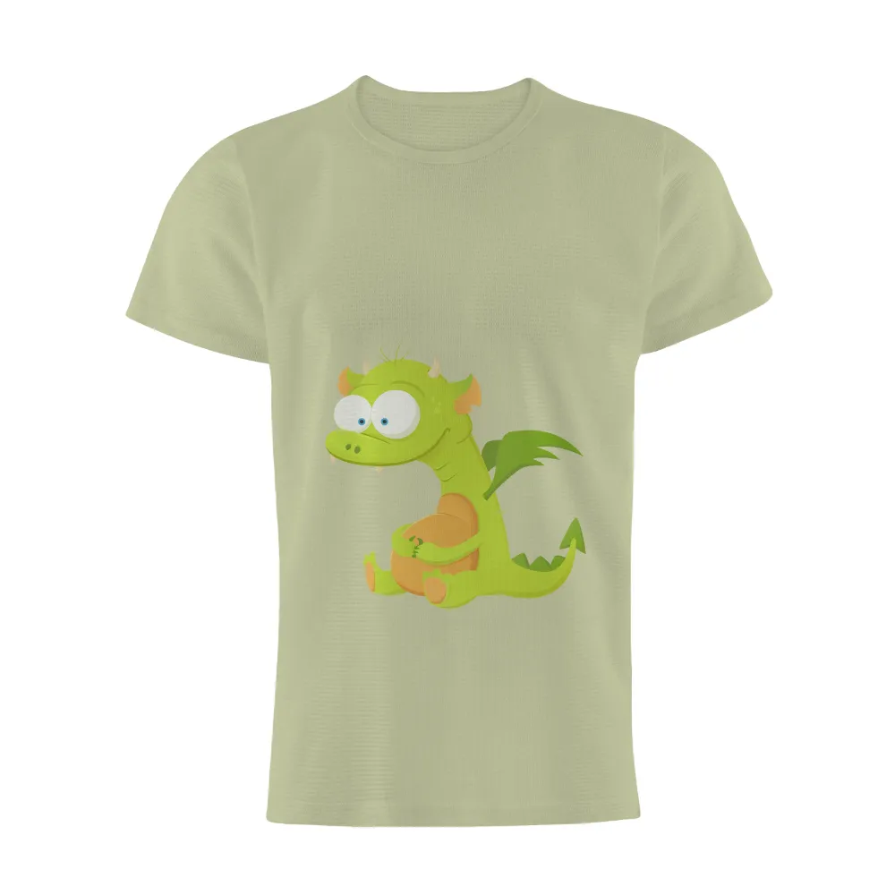 T-Shirts Custom: Adorable Dragon with Pumpkin - Funny & Whimsical Design|final fantasy uni qlo