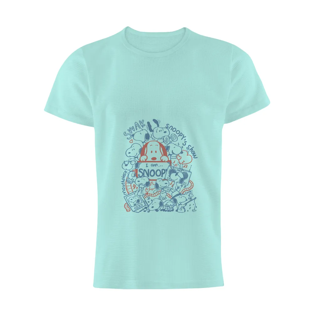 T-Shirts Custom: Snoop's Detective Adventure|adventure time dancing with monsters shirt