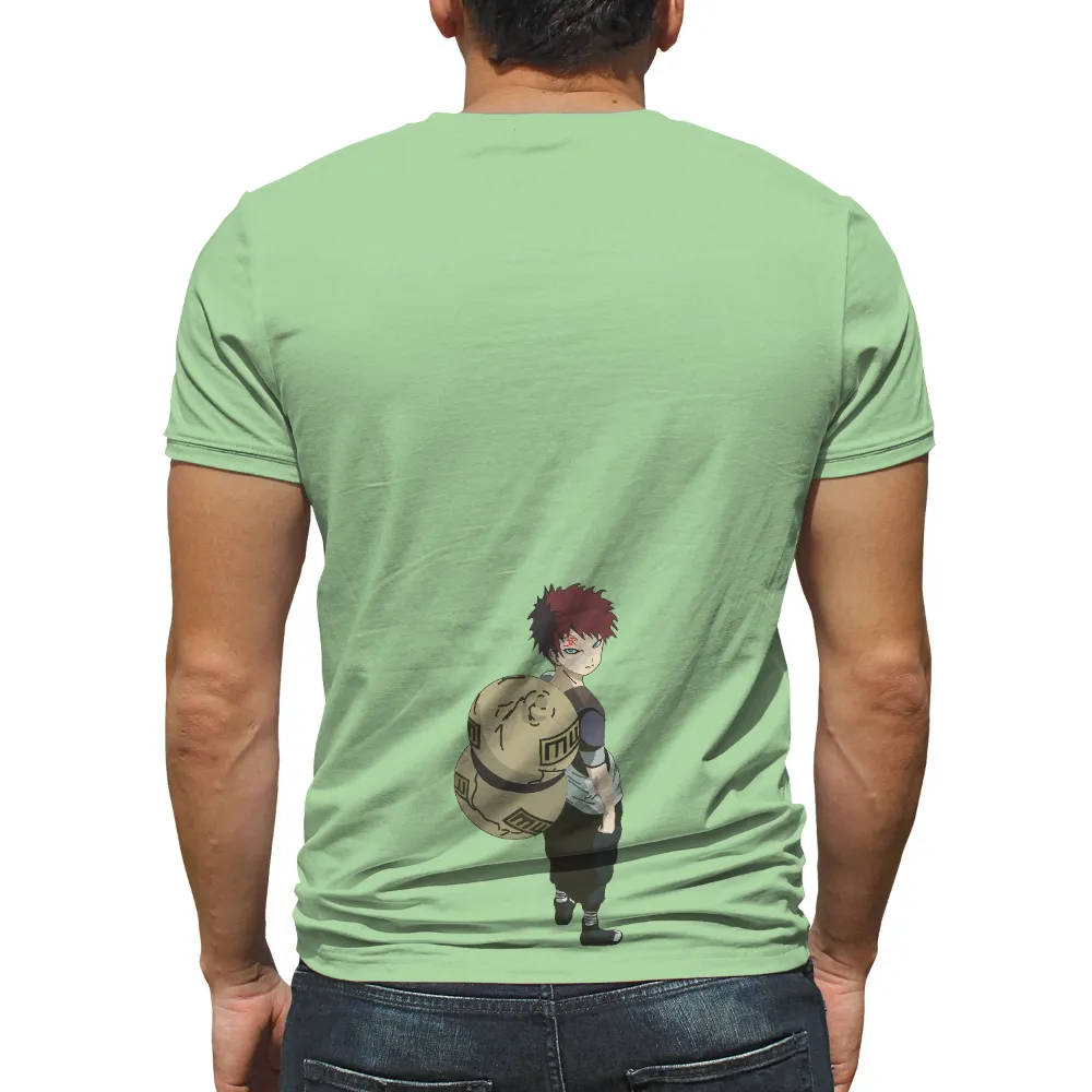 Gaara Minimalist TShirt Design - Anime Character with Inner Strength|roblox t shirt ninja