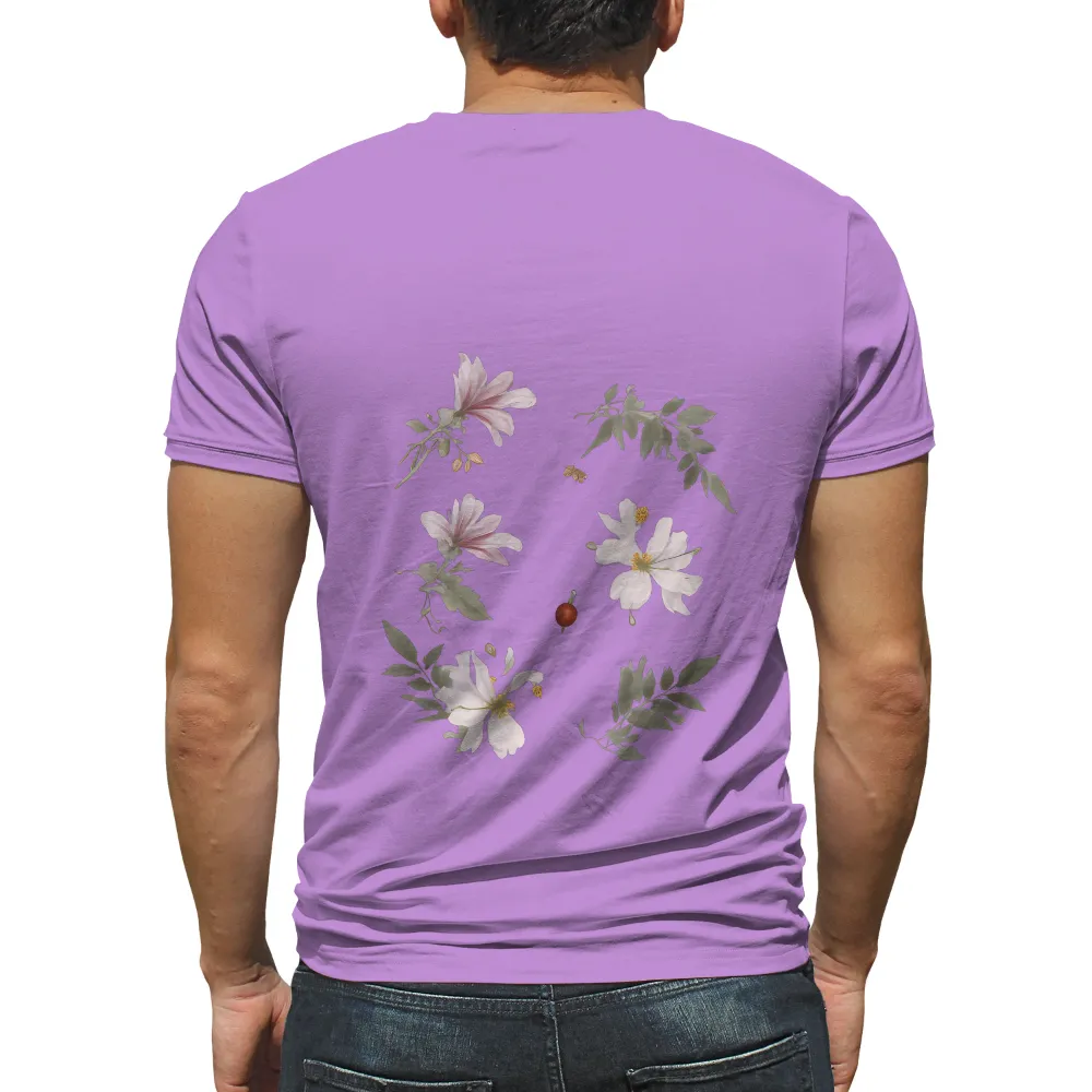 T-Shirt Printing: Spring Flowers - Nature's Harmony|spring break 2022 tshirt