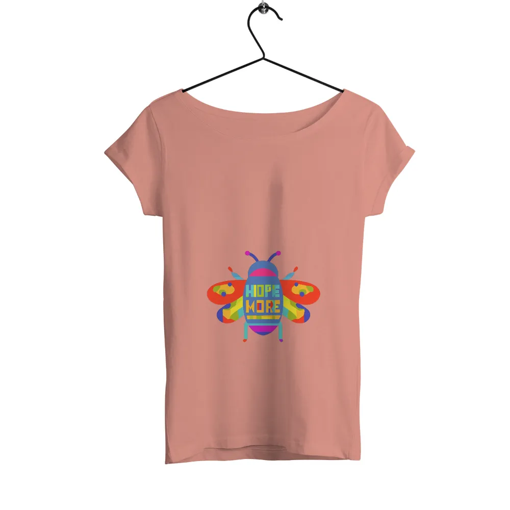 Vibrant Bee Design: A Symbol of Hope and Positivity|milano calou vibrant summer shirt