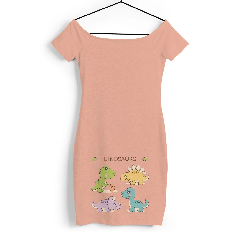 Custom Tee Shirts: Adorable Dinosaur Friends - Artistic Designs|cute easter shirts women