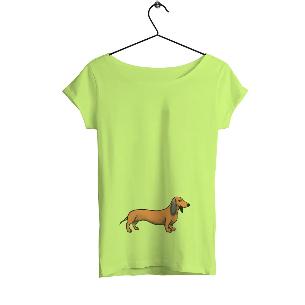 Graphic Tees: Adorable Dachshund Design Brings Joy|shirt design design