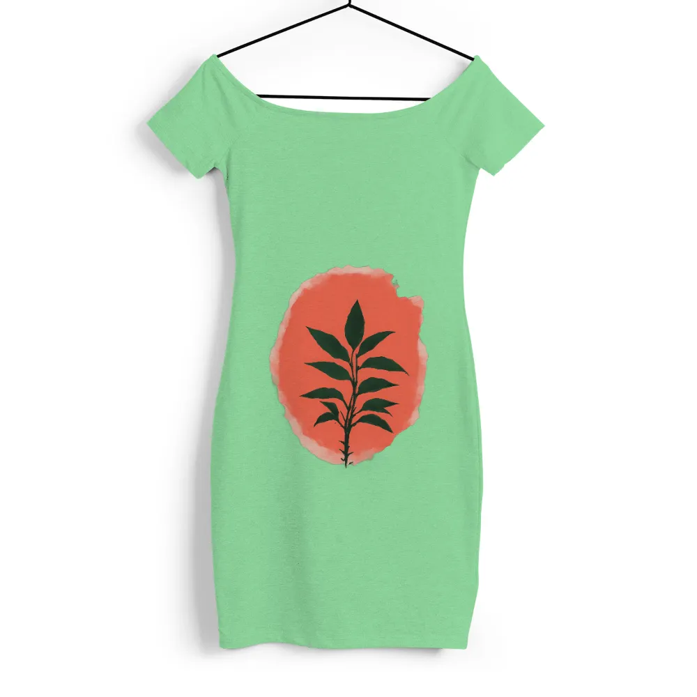 Custom T-Shirt Printing: Nature's Resilience - Artistic Plant Design|february shirt design