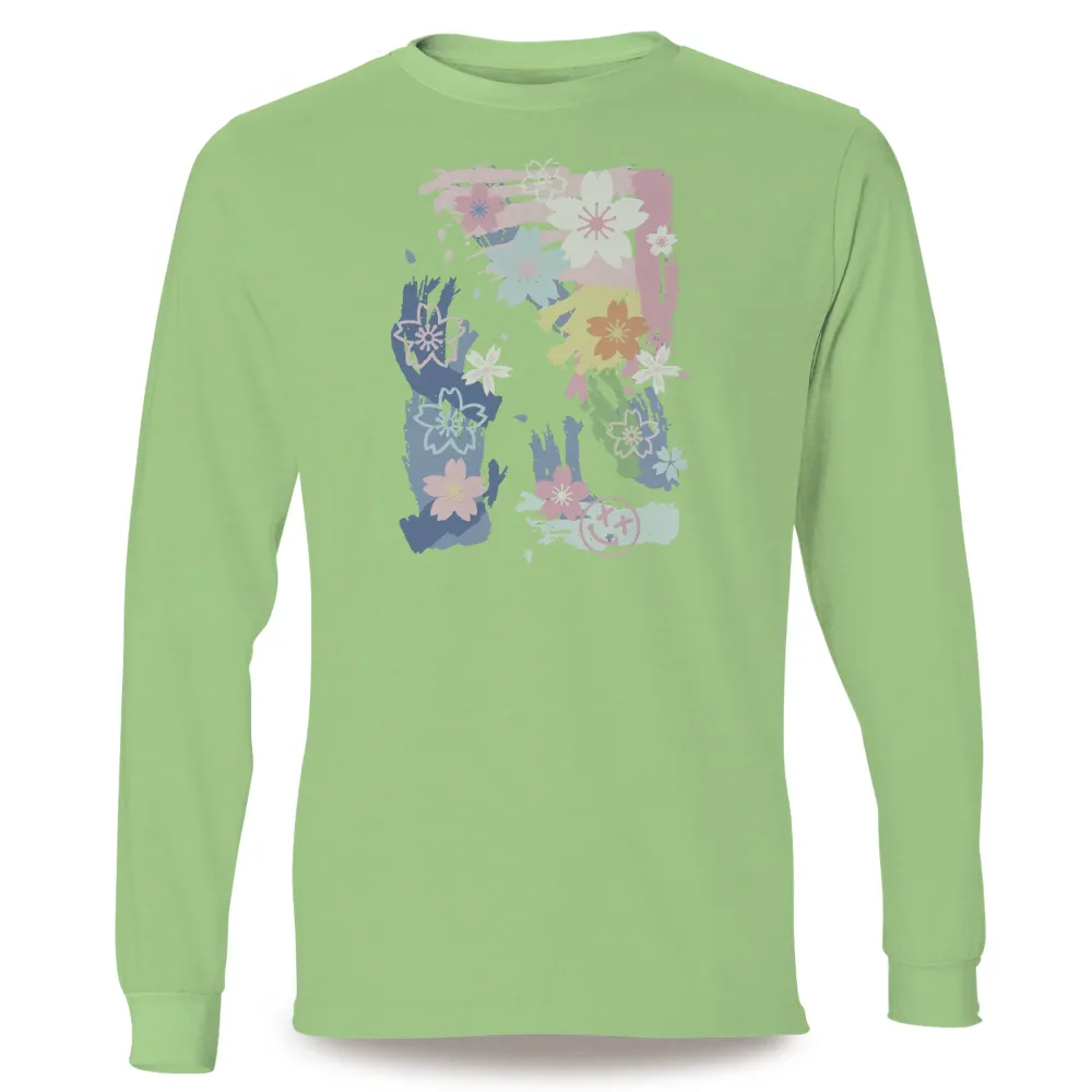 T-Shirts Custom: Spring Blossom Harmony - Artistic Design|spring break 2022 shirts