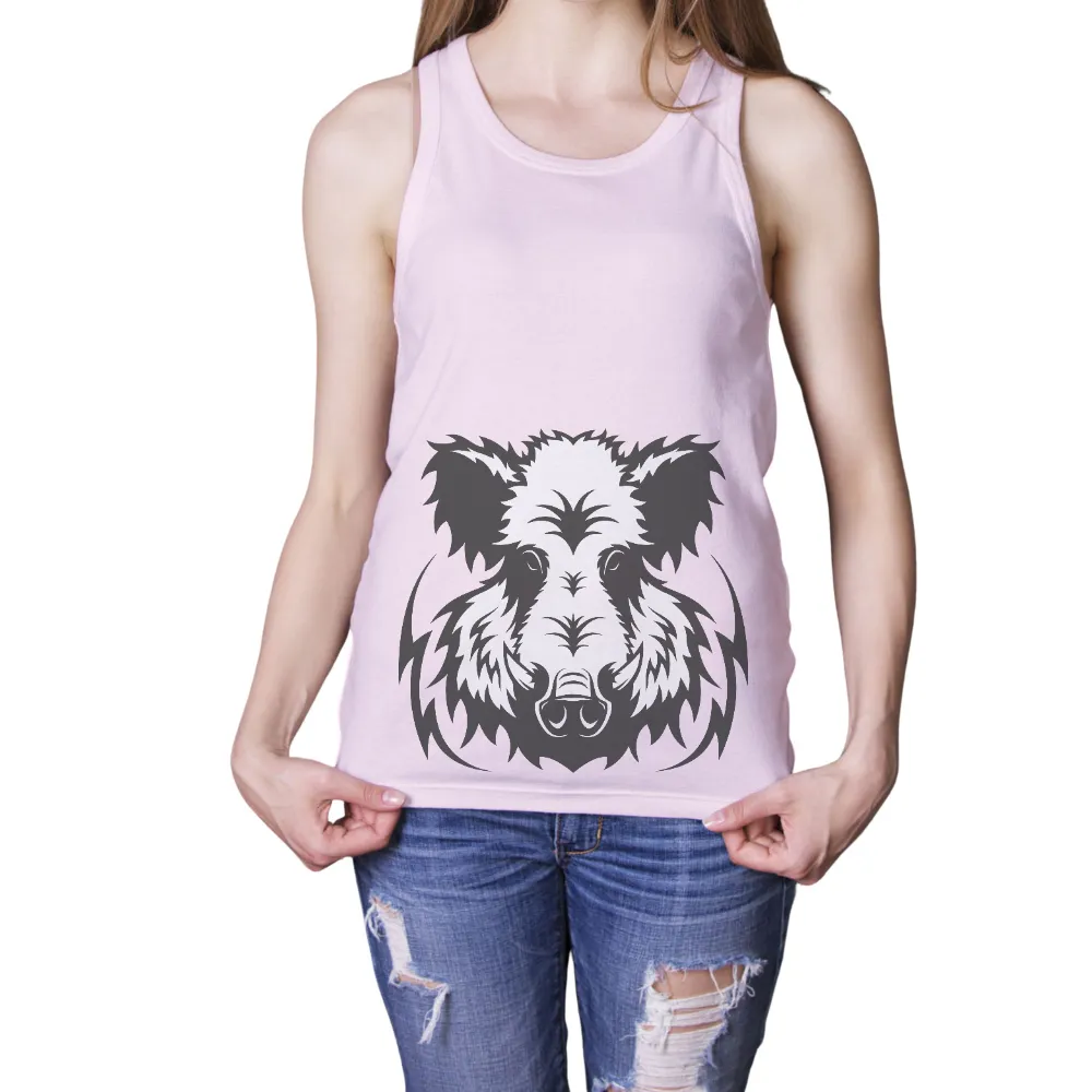 Wild Boar T-Shirts Custom: Strength and Resilience in Nature|nba vintage tees culture kings