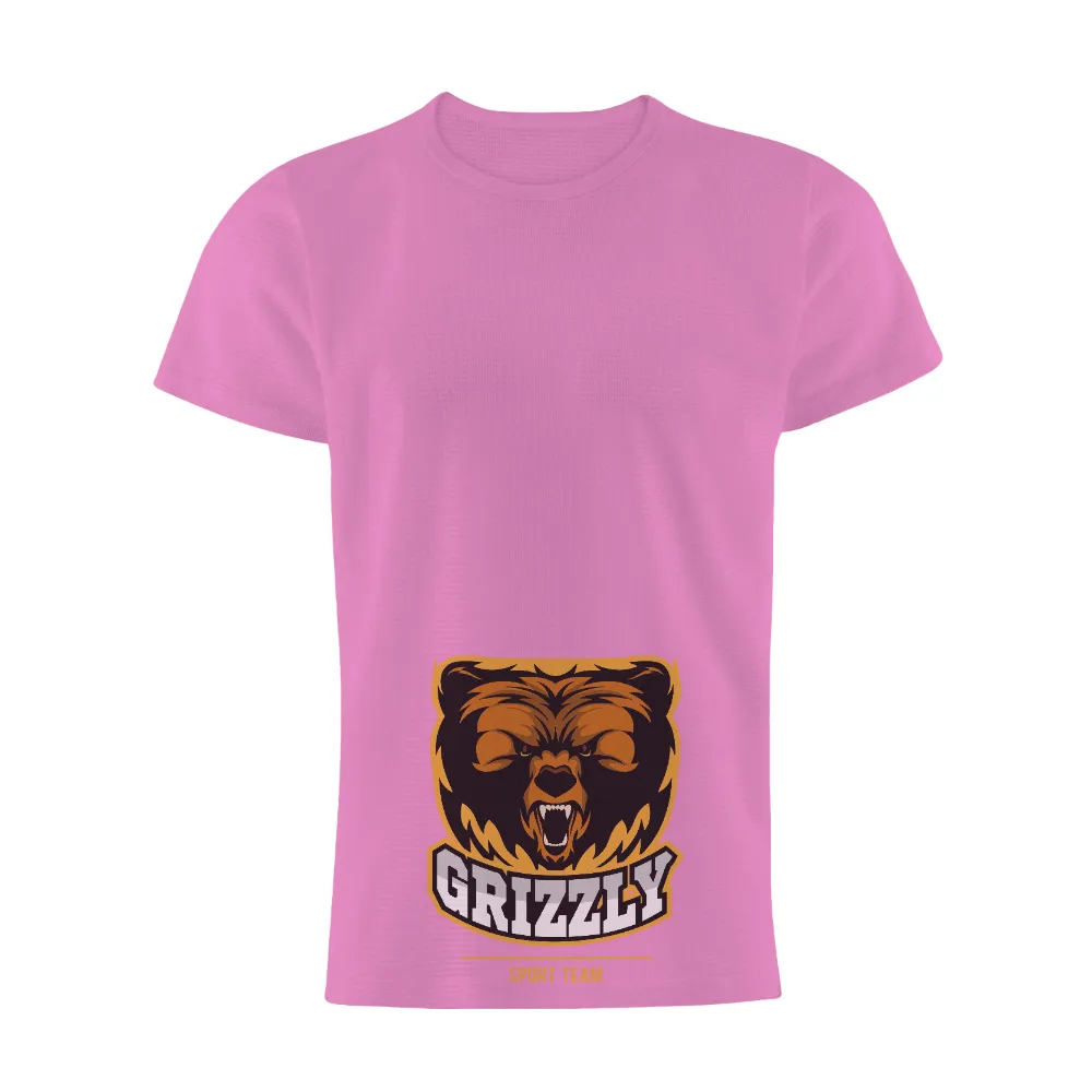 TShirt Design: Grizzly Sport Team - Bold and Fearless|rks pride shirt