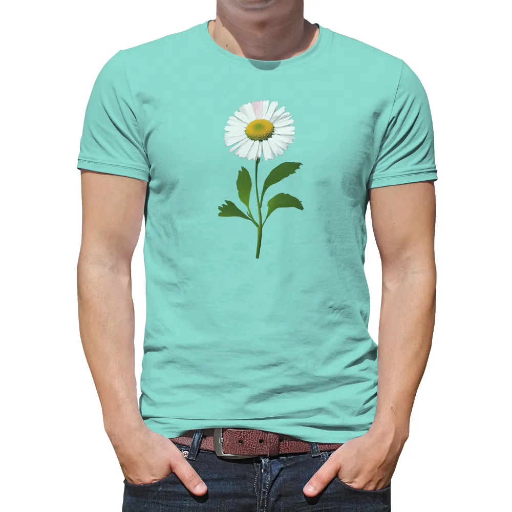 Custom Tee Shirts: Unique Daisy - Artistic Design|family shirt design 2022