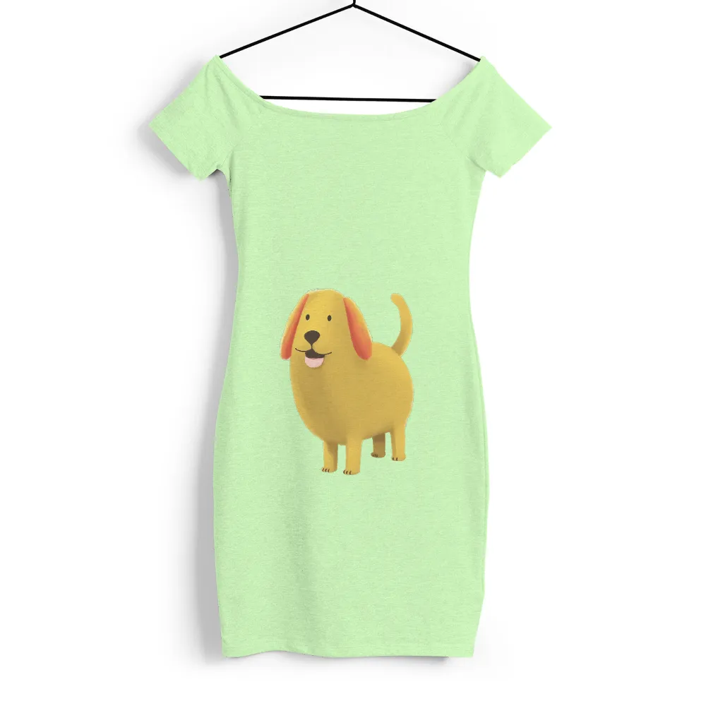 T-Shirts Pattern: Sunny the Dog - Pet Lover's Delight| Playful dog expression