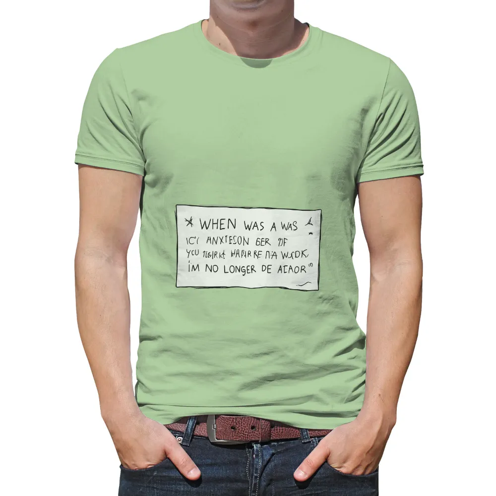 Artistic Designs for Anxiety, Transformation, and Personal Growth|anxiety tuesday shirt