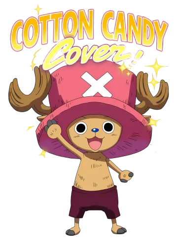 Cotton Candy Cover - chopper one piece shirt