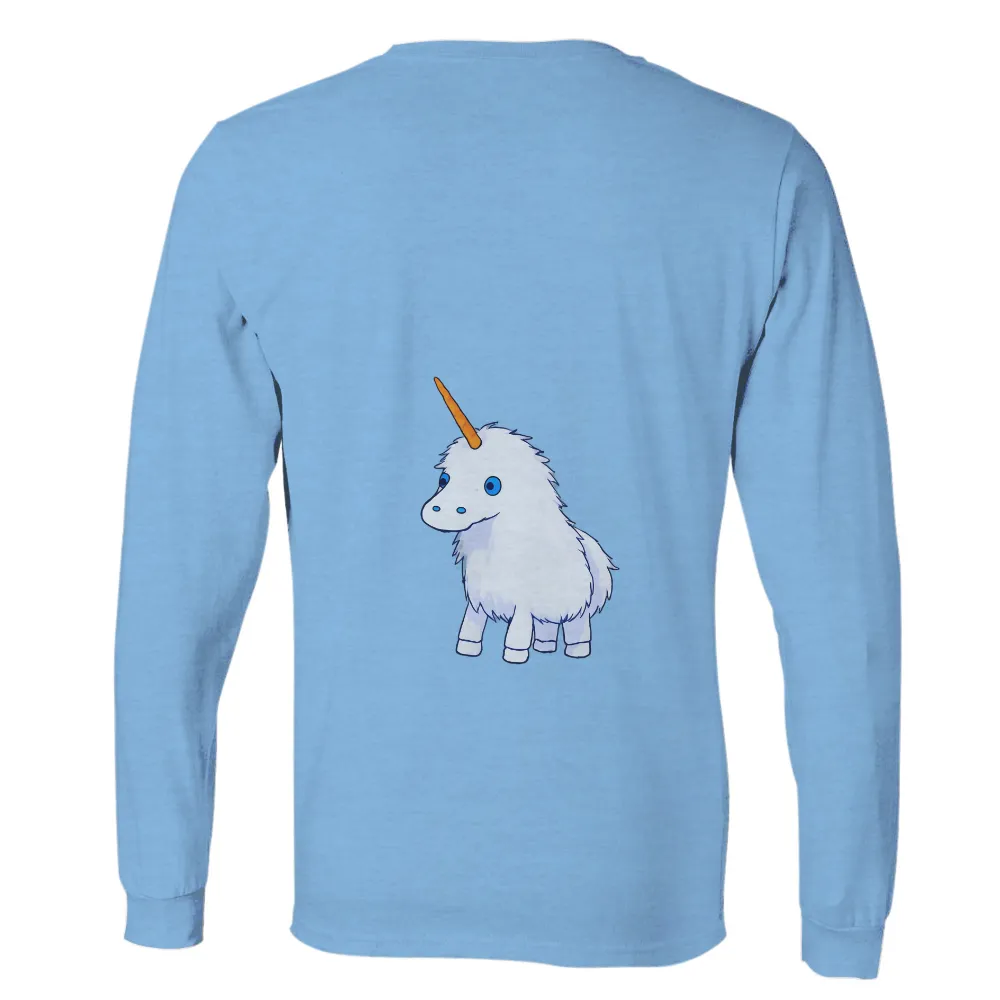 Snow Unicorn T-Shirts Pattern: A Symbol of Purity and Magic|sci fi fantasy biker tee