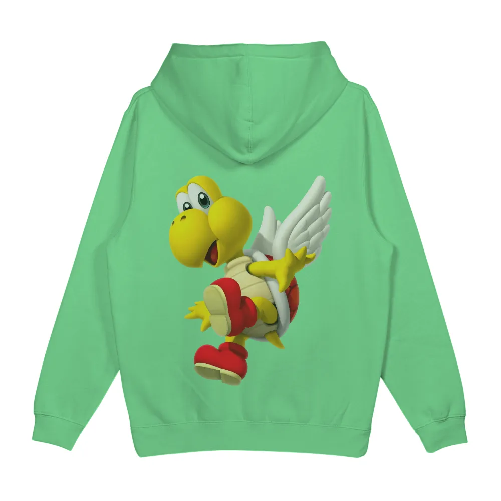 T-Shirt Printing: Fly High with Koopa Troopa - Gaming Fun|video game class shirt