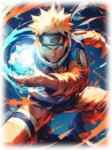 The Spirit of the Rasengan - naruto uzumaki t shirt