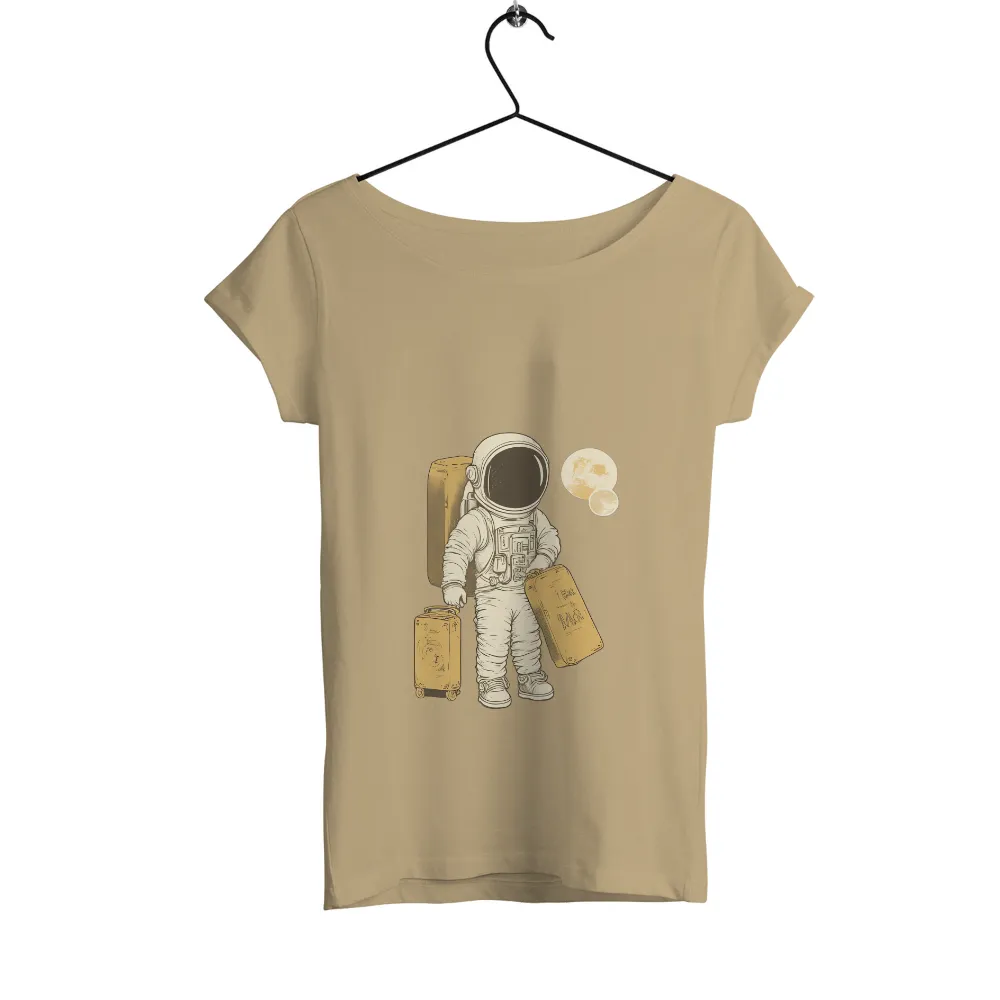 Graphic Tees: Vintage Astronaut Adventure - Space Traveler|vintage beer shirts womens