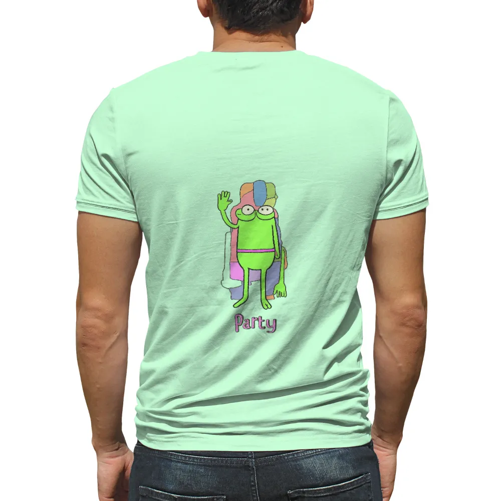 T-Shirts Custom: Join the Party with Zippy|a fun thing to do in the morning shirt