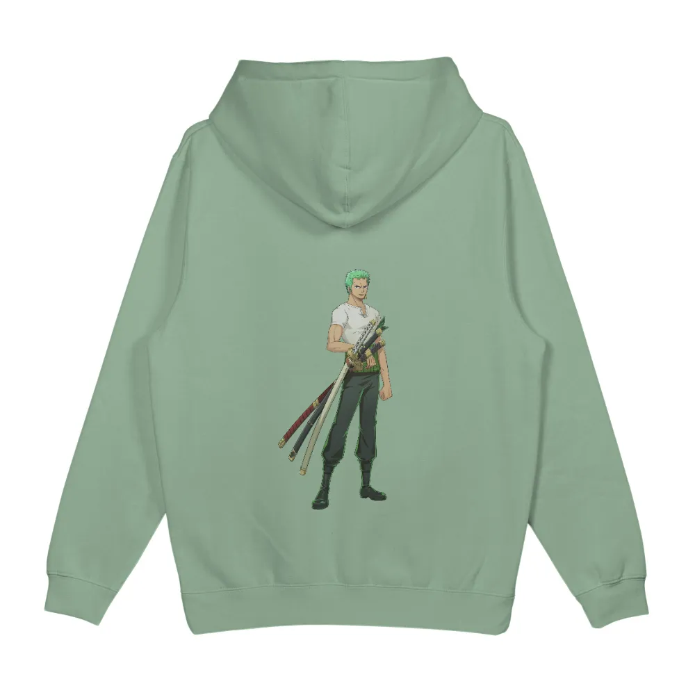 Zoro T-Shirts Design: Strength and Determination|bonney dries her shirt one piece