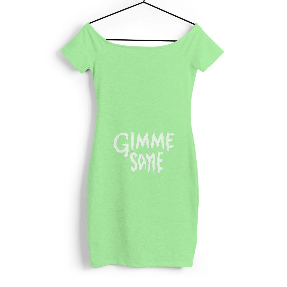 Embrace Punk Rock Vibes with 'Gimme Some': A Bold Statement Piece|vintage summer tees