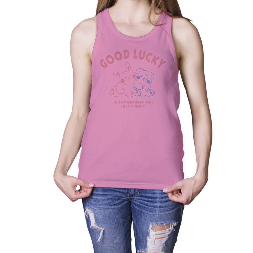 Tee Shirts Printed: Good Lucky Friendship - Everything Goes Well|welovefine adventure time