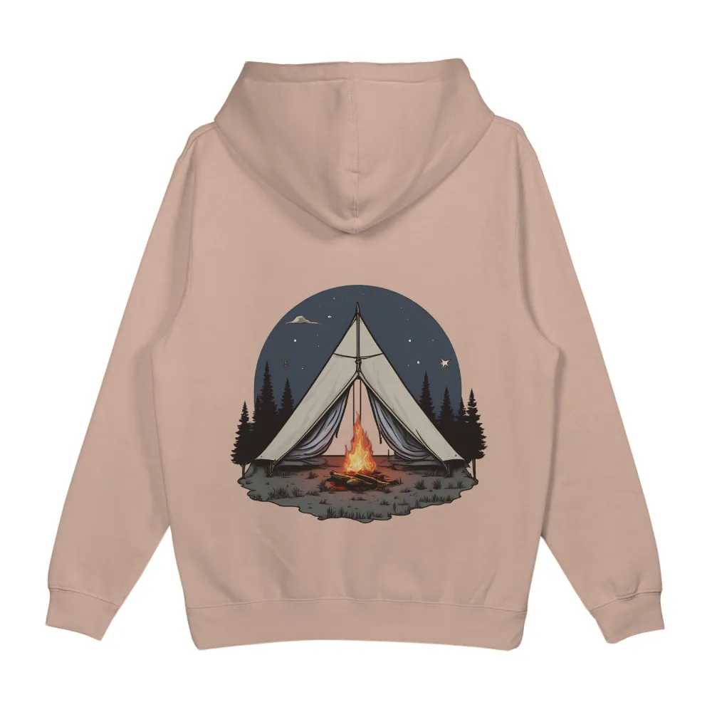 TShirt Printing: Camping Under the Stars - Adventure Awaits|4th of july camping shirts