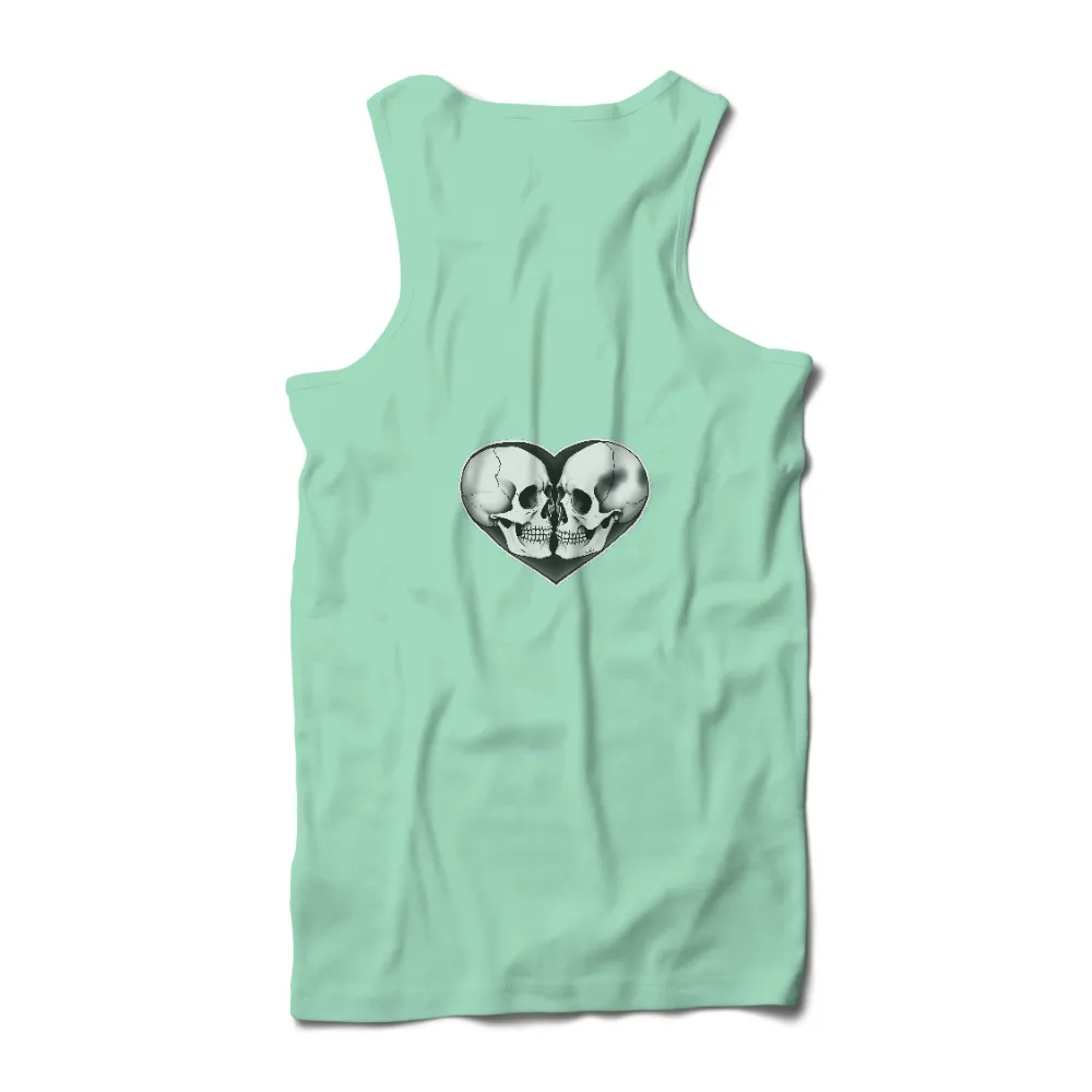 T-Shirts Design: Eternal Love Skulls Heart|heart and core military shirts