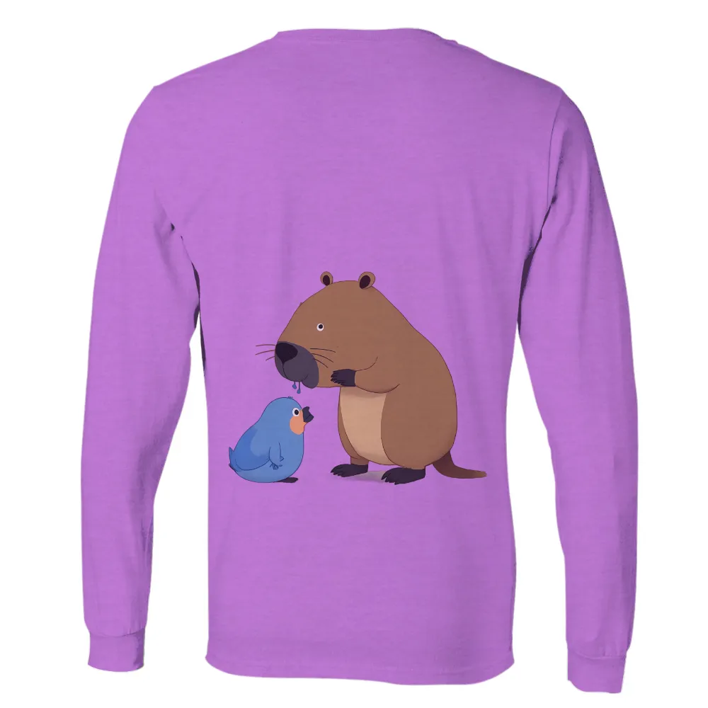 T-Shirts Design: Friendship Between Beaver and Bluebird|fnaf security breach sundrop merch