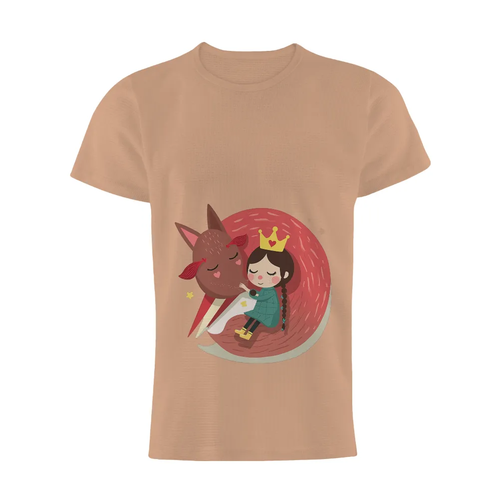 T-Shirts Design: Lily and Finn - A Tale of Friendship and Love|no money but love tshirt