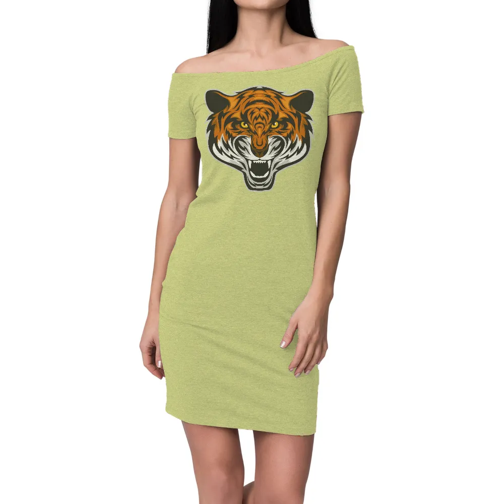 T-Shirts Custom: Unleash Your Inner Tiger with Bold Design|bengals white tiger shirt