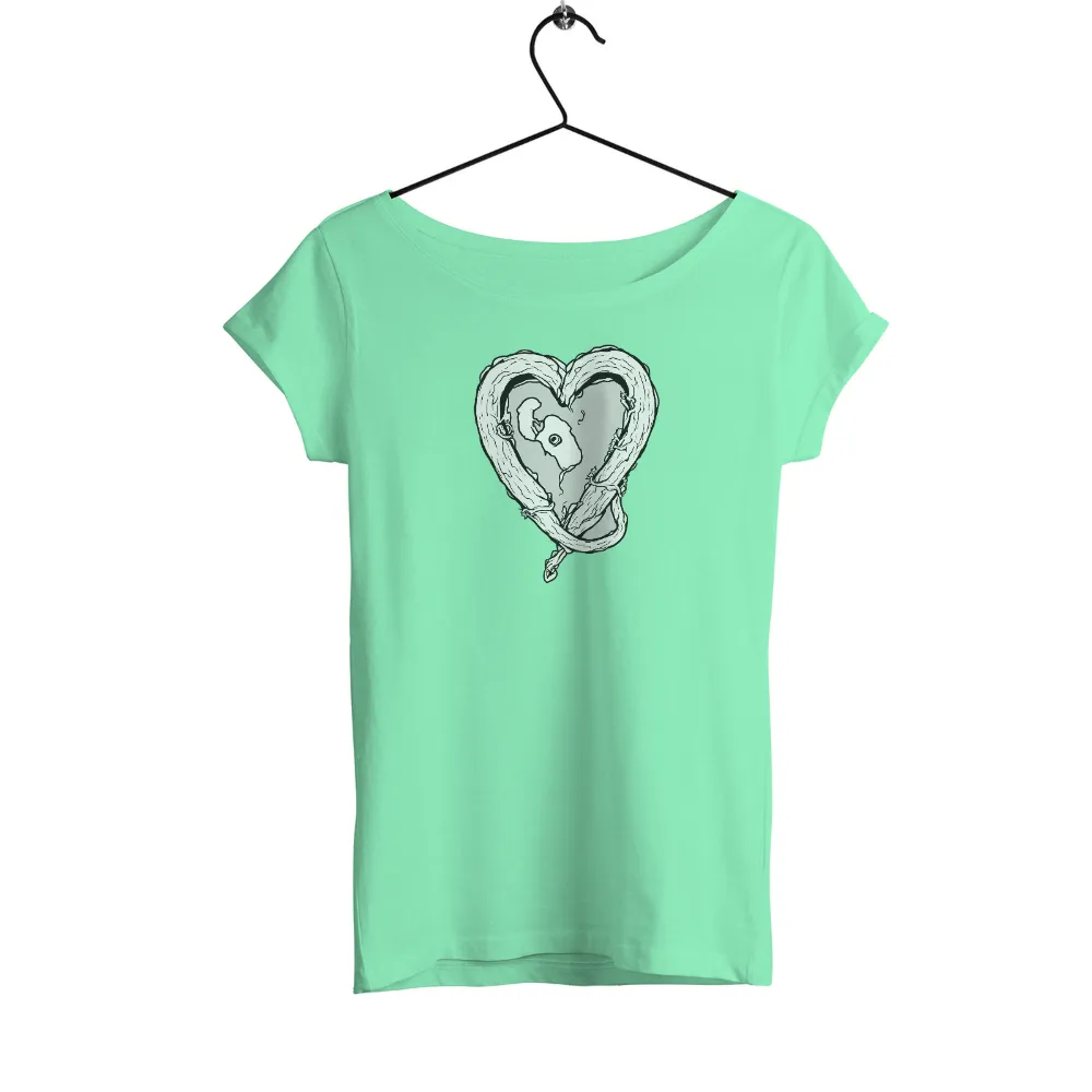 Tee Shirt Printing: Heart-Shaped Tree of Love|military purple heart t shirts