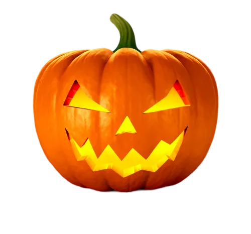 Glowing Jack-O-Lantern T-Shirts Pattern for Halloween