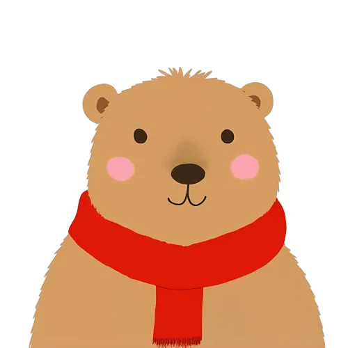 T-Shirts Custom: Benny the Bear - Warmth and Comfort