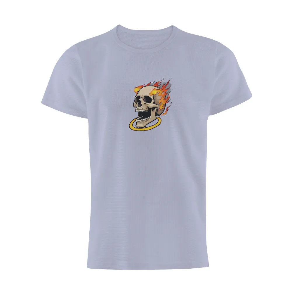 TShirt Printing: Skull on Fire - Unity and Strength|reddit calgary flames