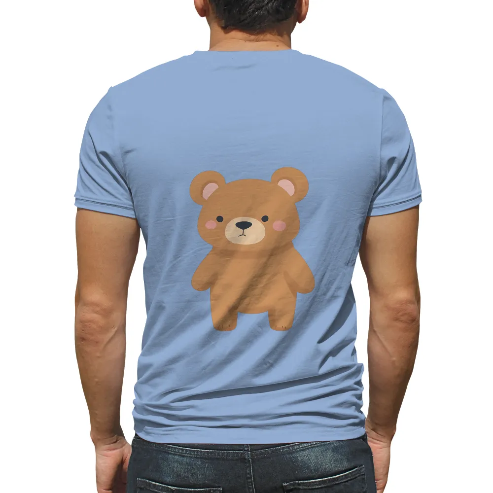 Tee Shirts Printed: Bruno the Bear - Artistic Designs|cute valentine shirts for women