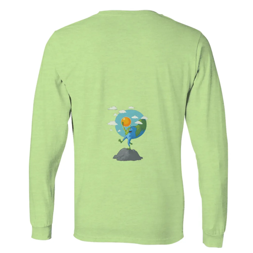 Custom Tee Shirts: Sunny and Earthy Playful Friendship|sun soleil women's golf shirts