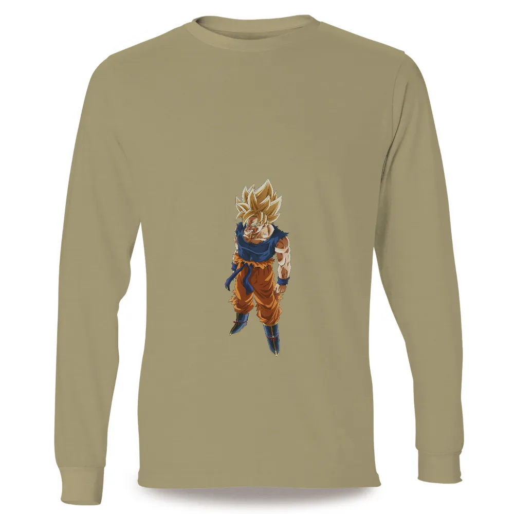 Shirts Graphic Tees: Golden Hero, Blue Gi, Orange Pants - Anime Legend|friends my hero academia shirt