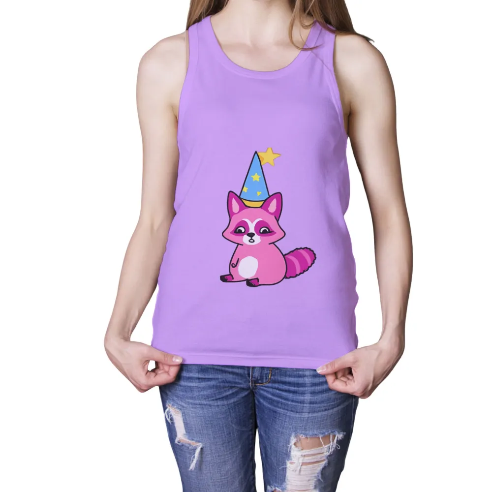 T-Shirts Custom: Spread Joy with Remy the Pink Raccoon Wizard|forest doraemon t shirt