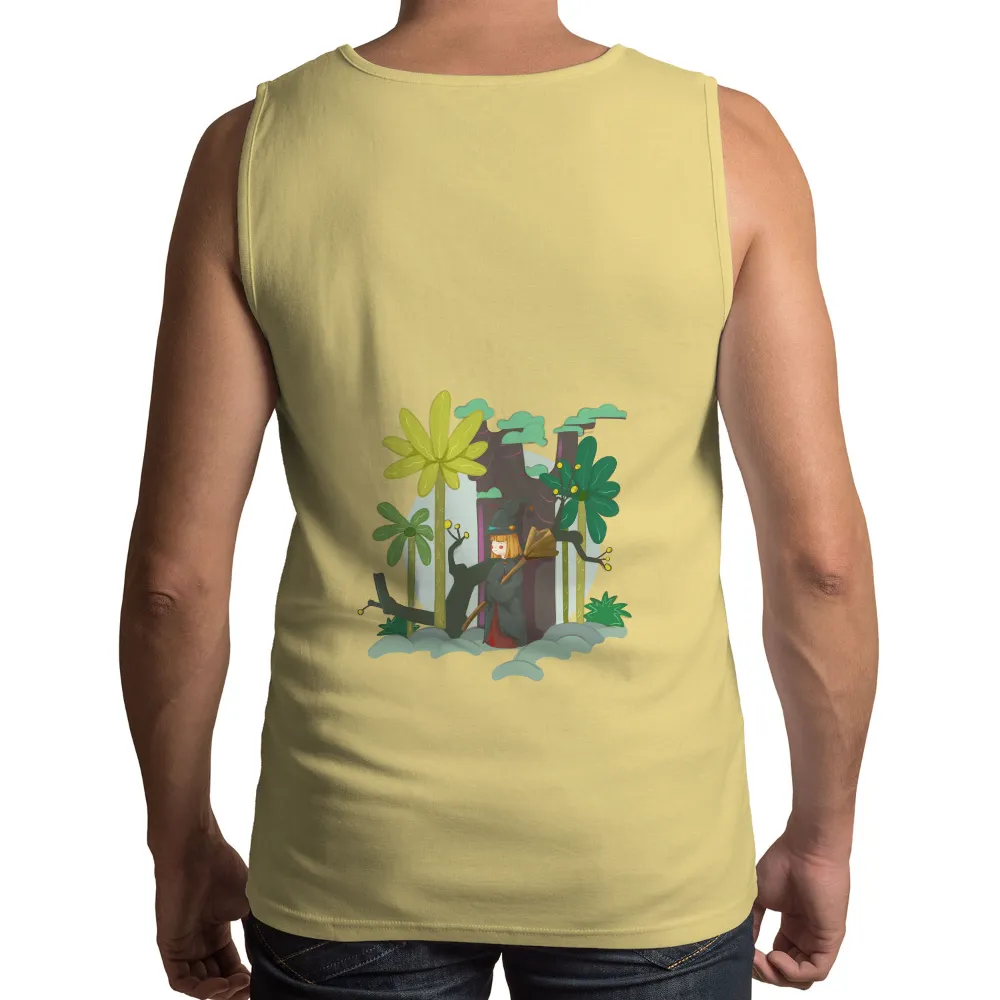 Custom T-Shirt Printing: Enchanted Forest Witch Adventure|pokemon magic shirt