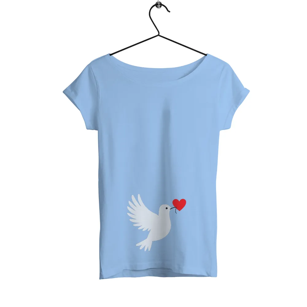 TShirt Printing: Dove of Love and Peace|music art love happiness t shirt