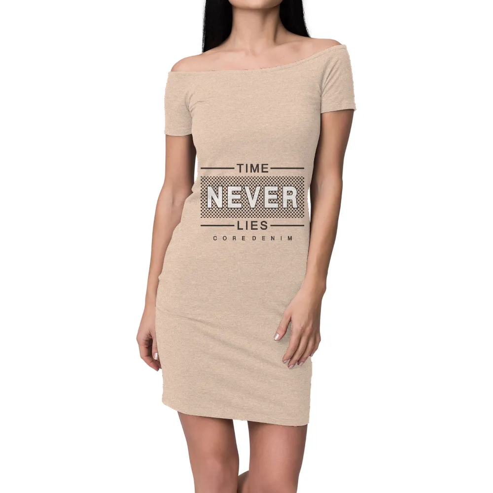 T-Shirts Design: TIME NEVER LIES - Expressing Truth Through Art|time and tru women's knit cozy button front shirt