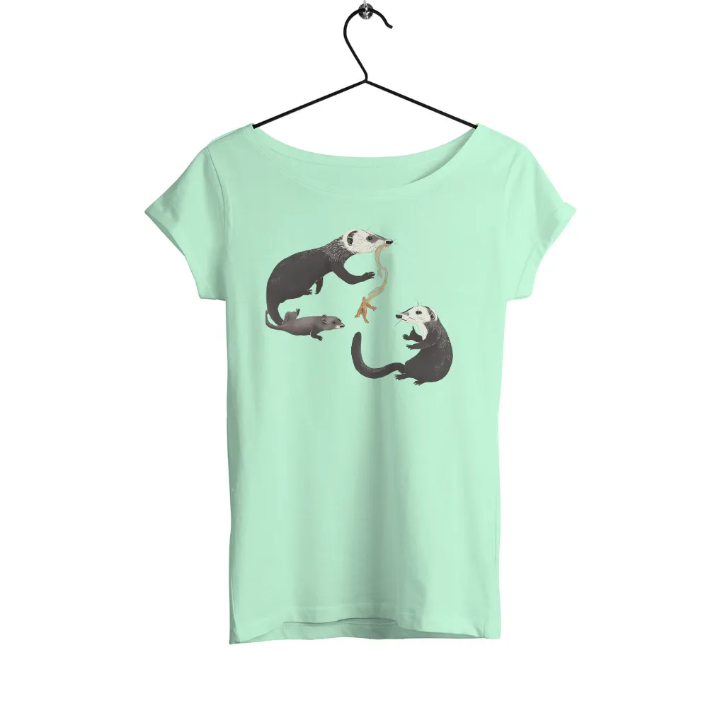 Customized Tee Shirts: Whimsical Otters and Unexpected Adventures|final fantasy uni qlo