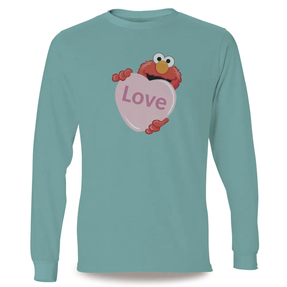 T-Shirts Custom: Spread Love with Elmo's Heart|roblox t shirt i love my mom