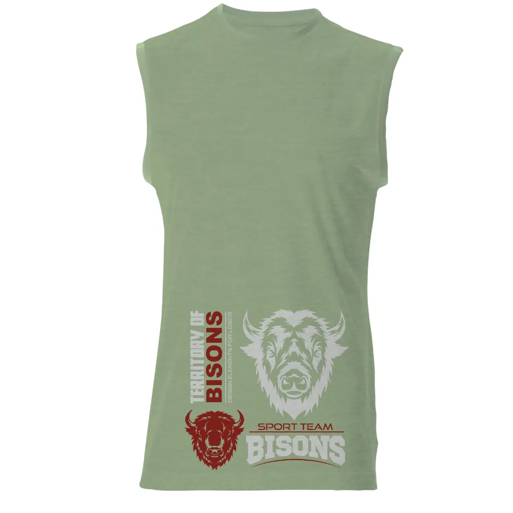 Tee Shirt Printing: Show Your Pride with the Bisons Sport Team Design|breath of the wild tunic shirt