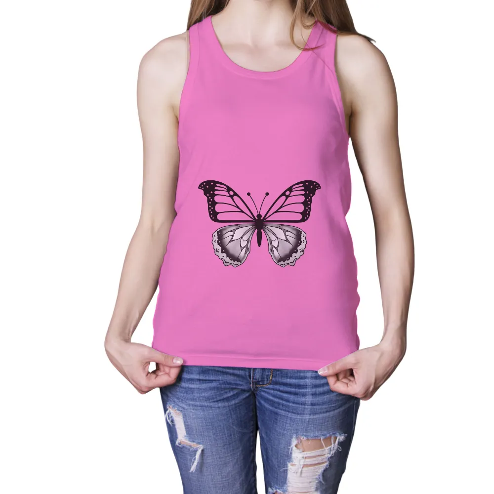 Customized Tee Shirts: Luna's Wings of Transformation|butterfly v neck t shirt