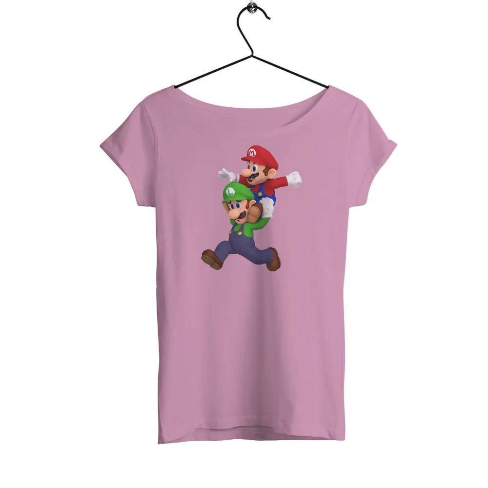 T-Shirts Design: Mario and Luigi Adventure - Gaming Culture|mario red nose day t shirt