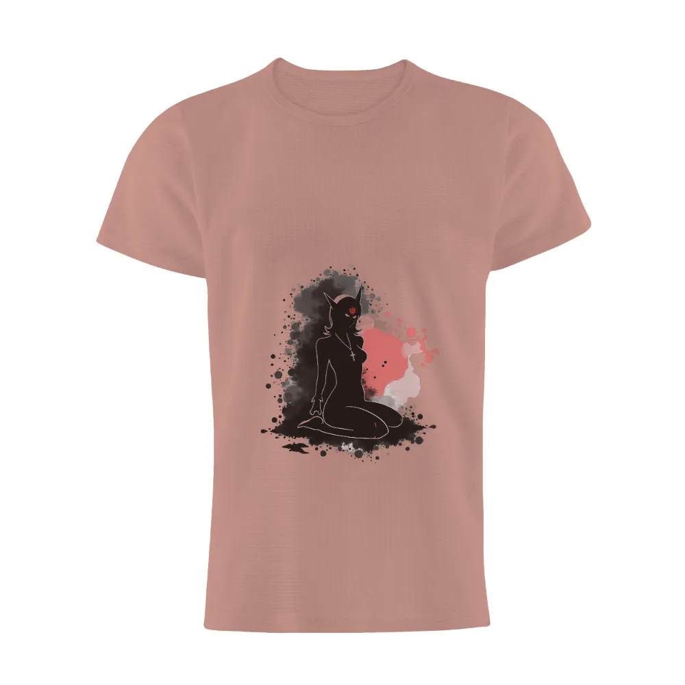 Shirts Graphic Tees: Shadow Fox - Mysterious and Resilient|red fox shirt price