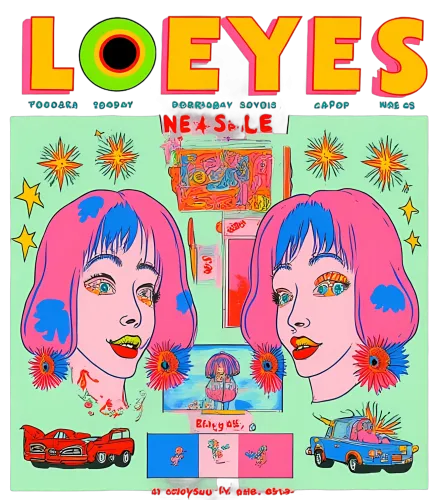 LOEYES Design: Pop Culture and Retro Vibes with Bold Artistry