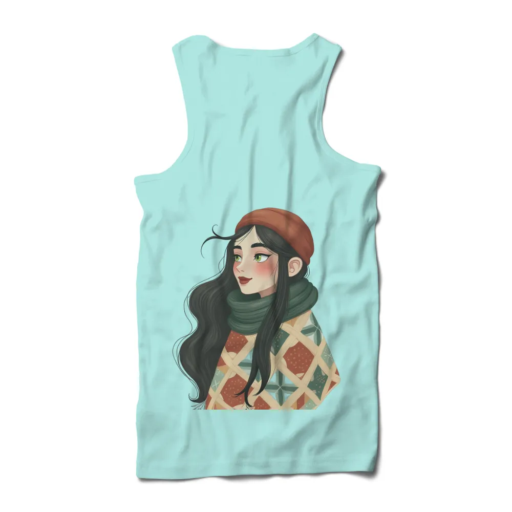 TShirt Design: Embrace Winter Coziness with Elara's Warm Quilt Pattern|roblox t shirt winter